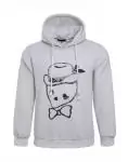 2012 guess veste mode hoodie dessin anime argent